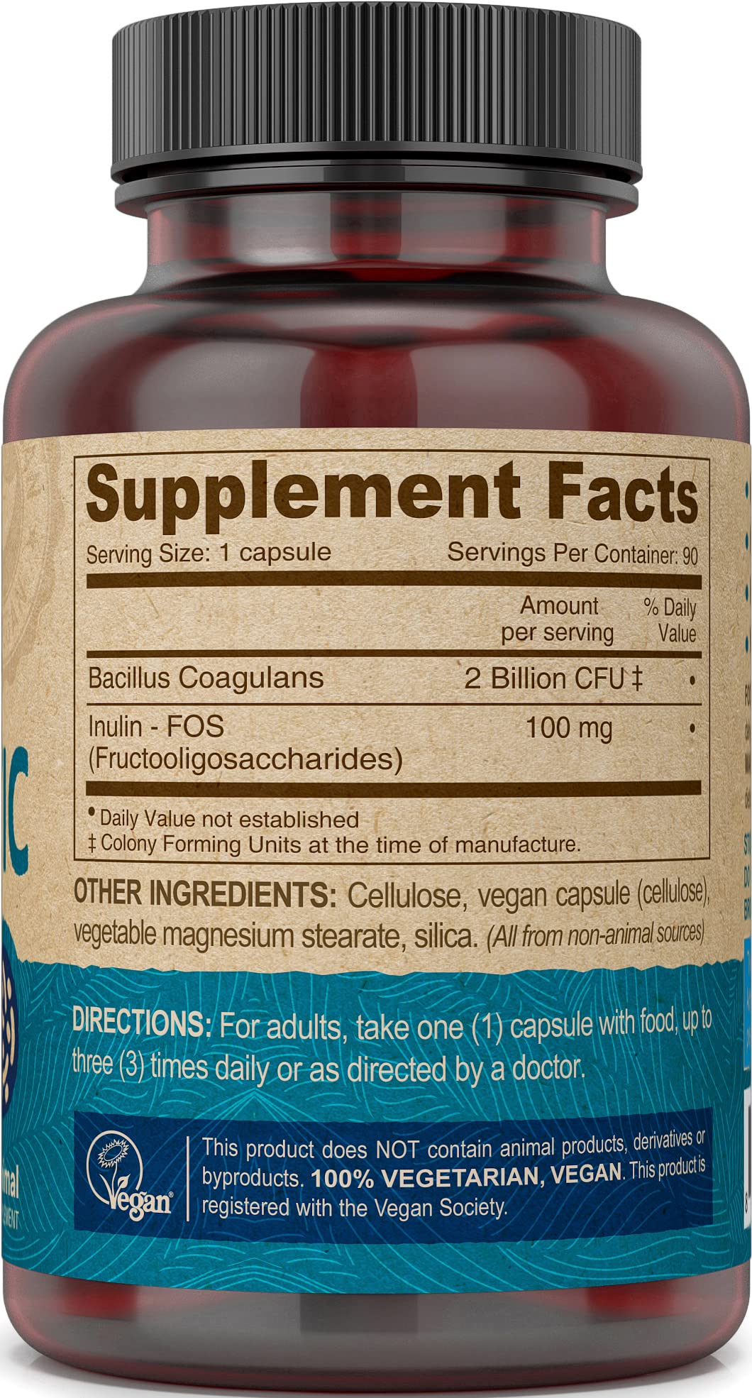 DEVA packaging emphasizes shelf-stable probiotic at room temperature.