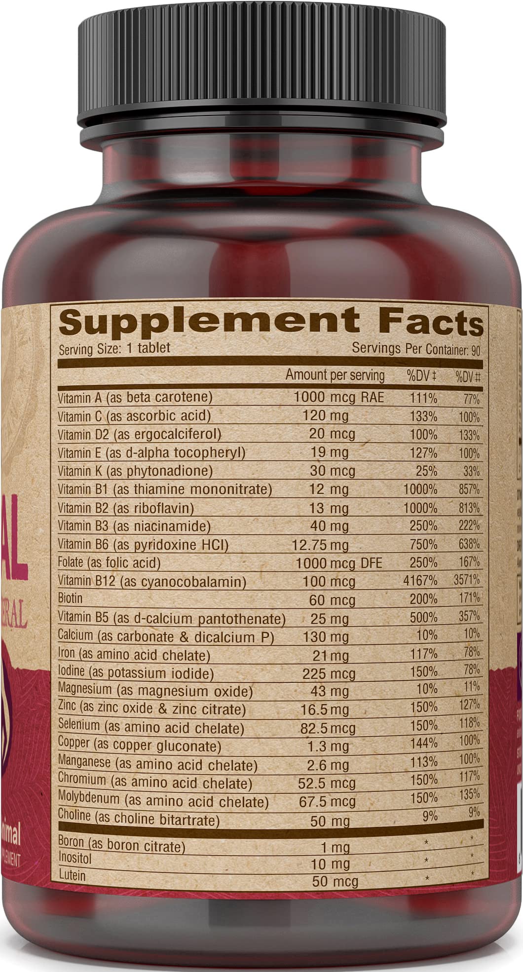 Close-up of DEVA coated tablets for easy swallowing.