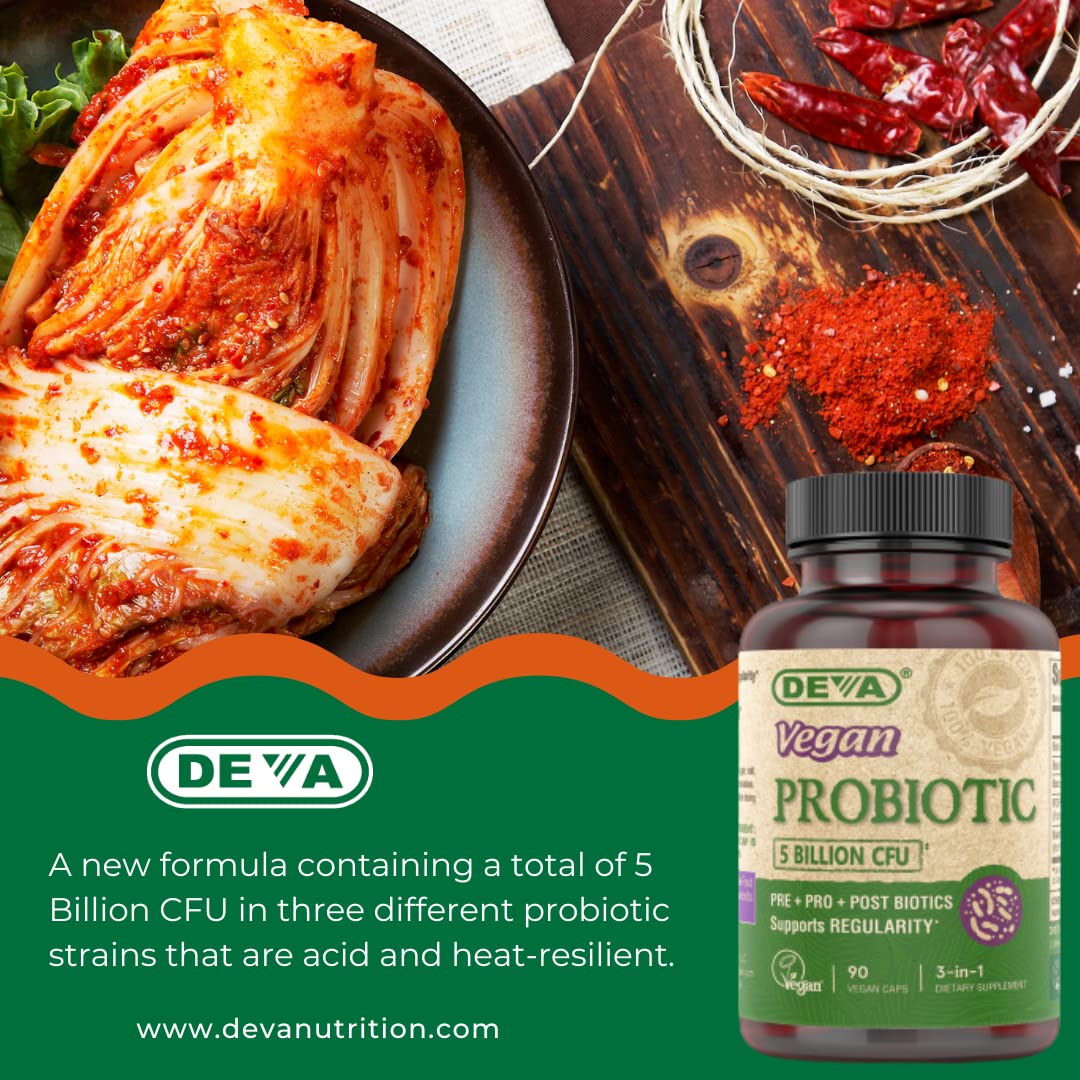 DEVA Certification badge emphasizes vegan, dairy-free formula for label-conscious shoppers