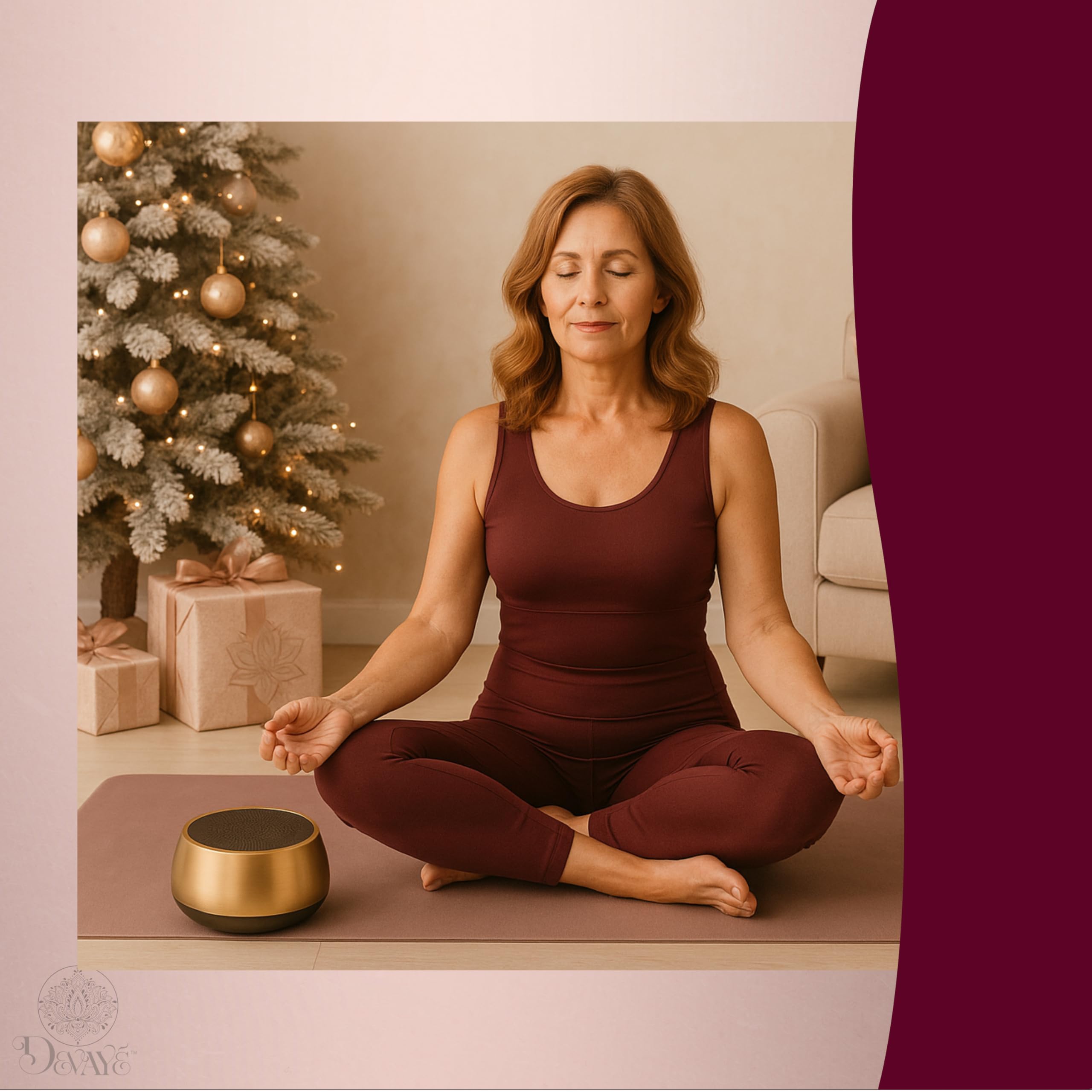 Devayé spa-inspired home decor ambience complements mindful rest.