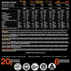 Devotion Nutrition keto-friendly gluten-free label on packaging