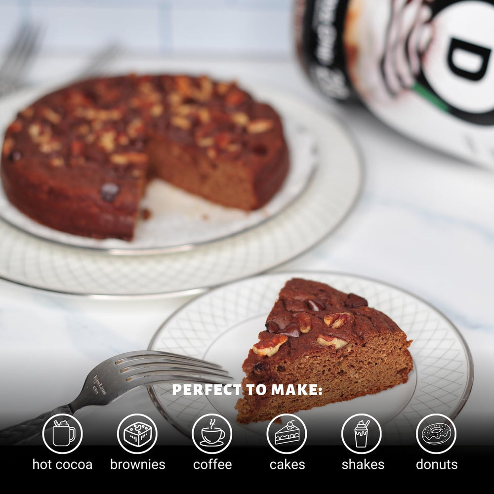 Devotion Nutrition Mocha Java Chip pancake idea – versatile baking application.
