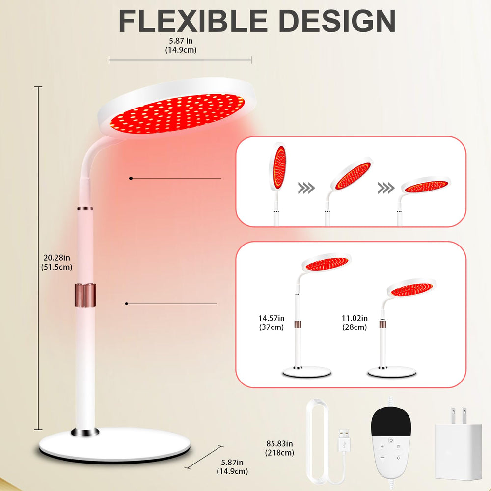 Devowellte red light device timer controller for easy, timed sessions