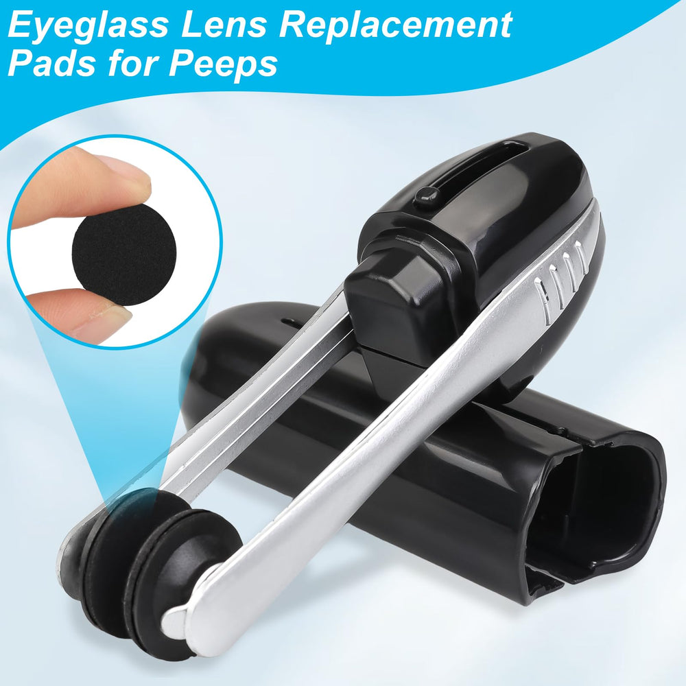 Dexspoeny eye glasses cleaning brush tool ready to remove smudges.