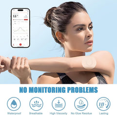 Waterproof and sweatproof DFWWF patch protecting Dexcom G7 during activities