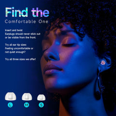Ergonomic DGtune ear plugs provide comfortable wear during long events