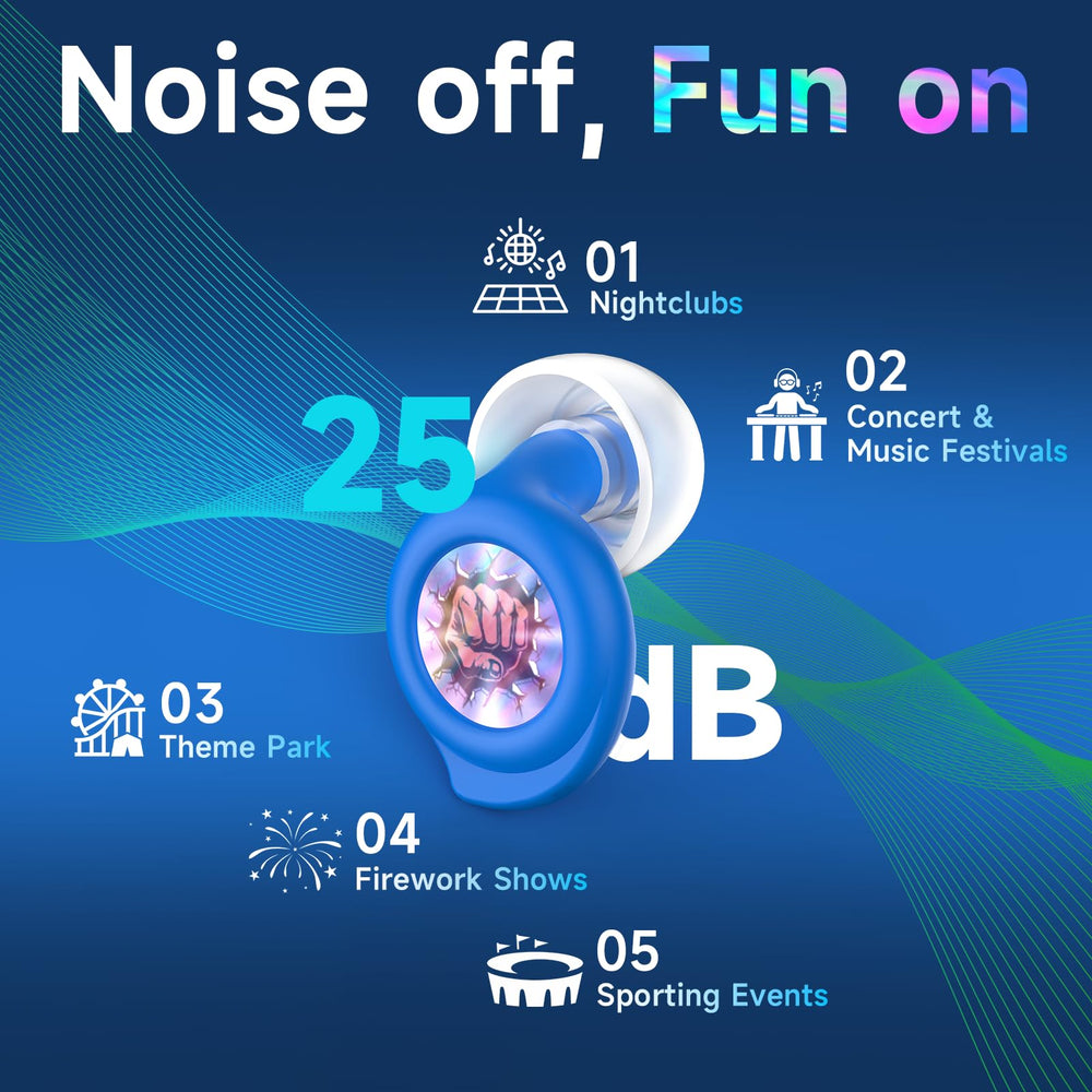 DGtune soft silicone tips in multiple sizes ensure secure fit