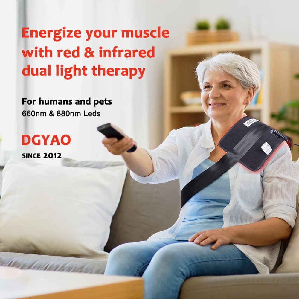 DGYAO belt with pulse-mode lighting suggests deeper penetration potential.