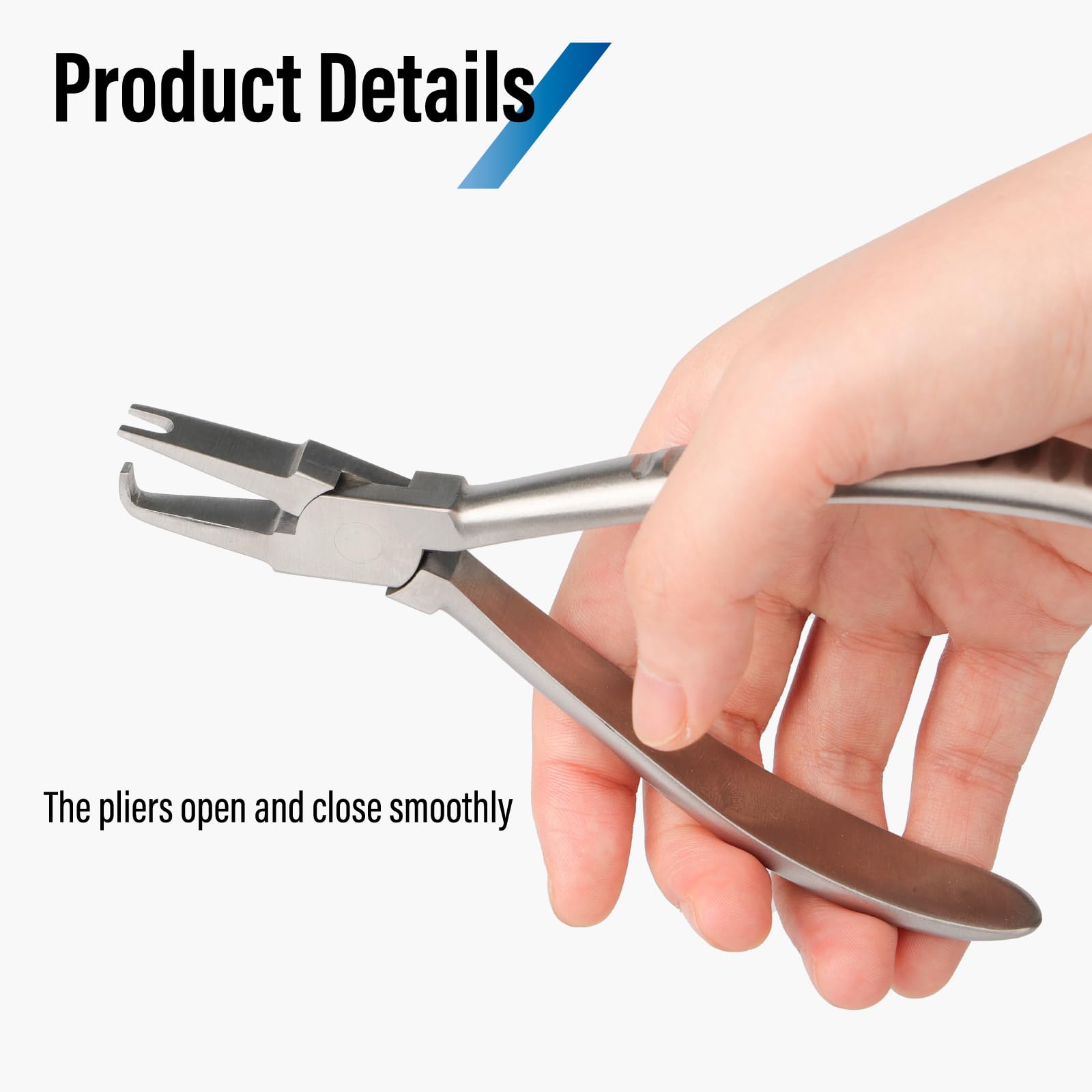Dhoptical easy grip tool design facilitates fast nose pad work
