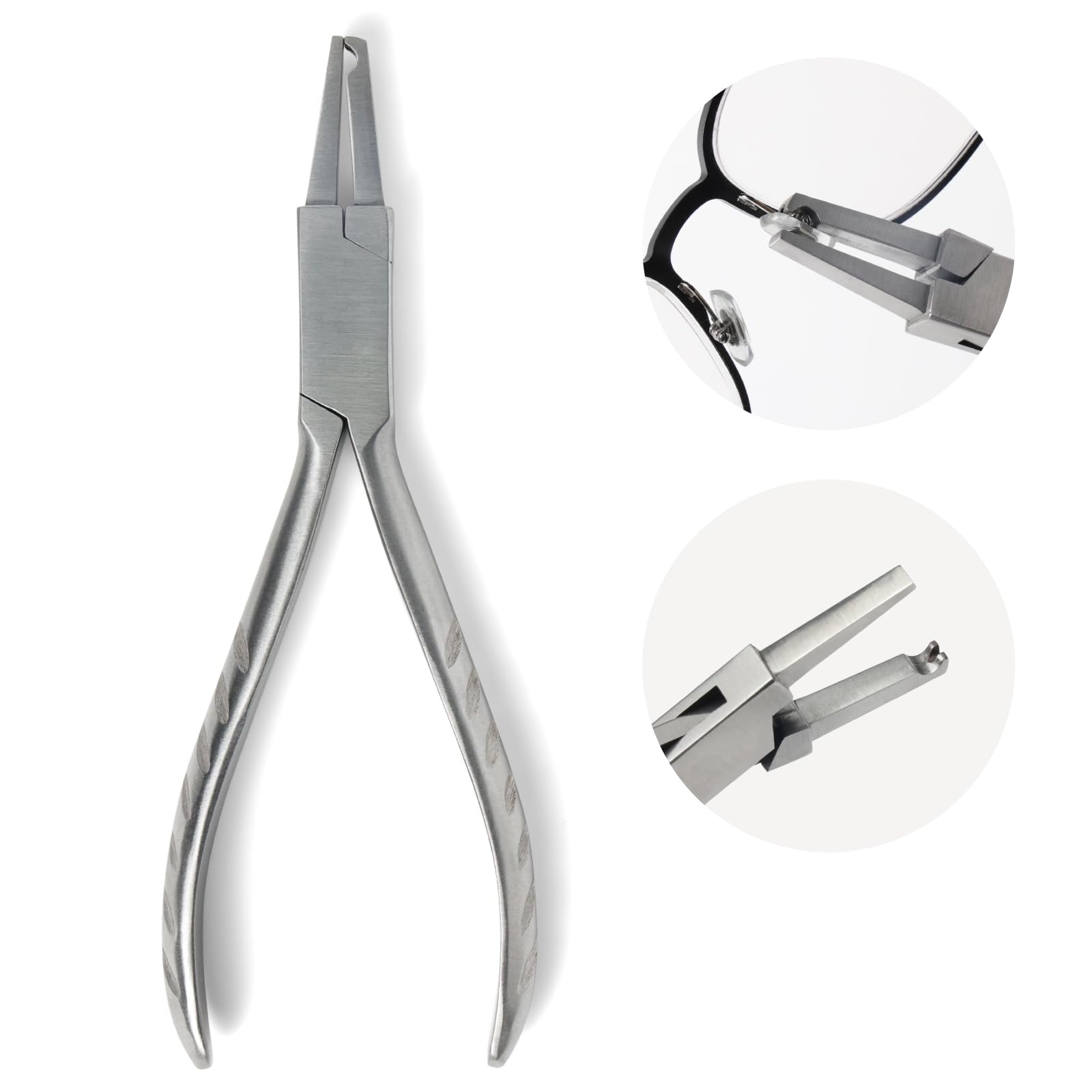 Dhoptical eyeglasses frame pliers adjusting metal frames with precision.