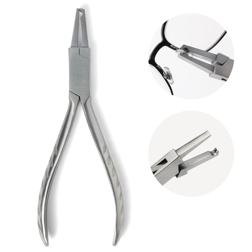 Dhoptical eyeglasses frame pliers adjusting metal frames with precision.