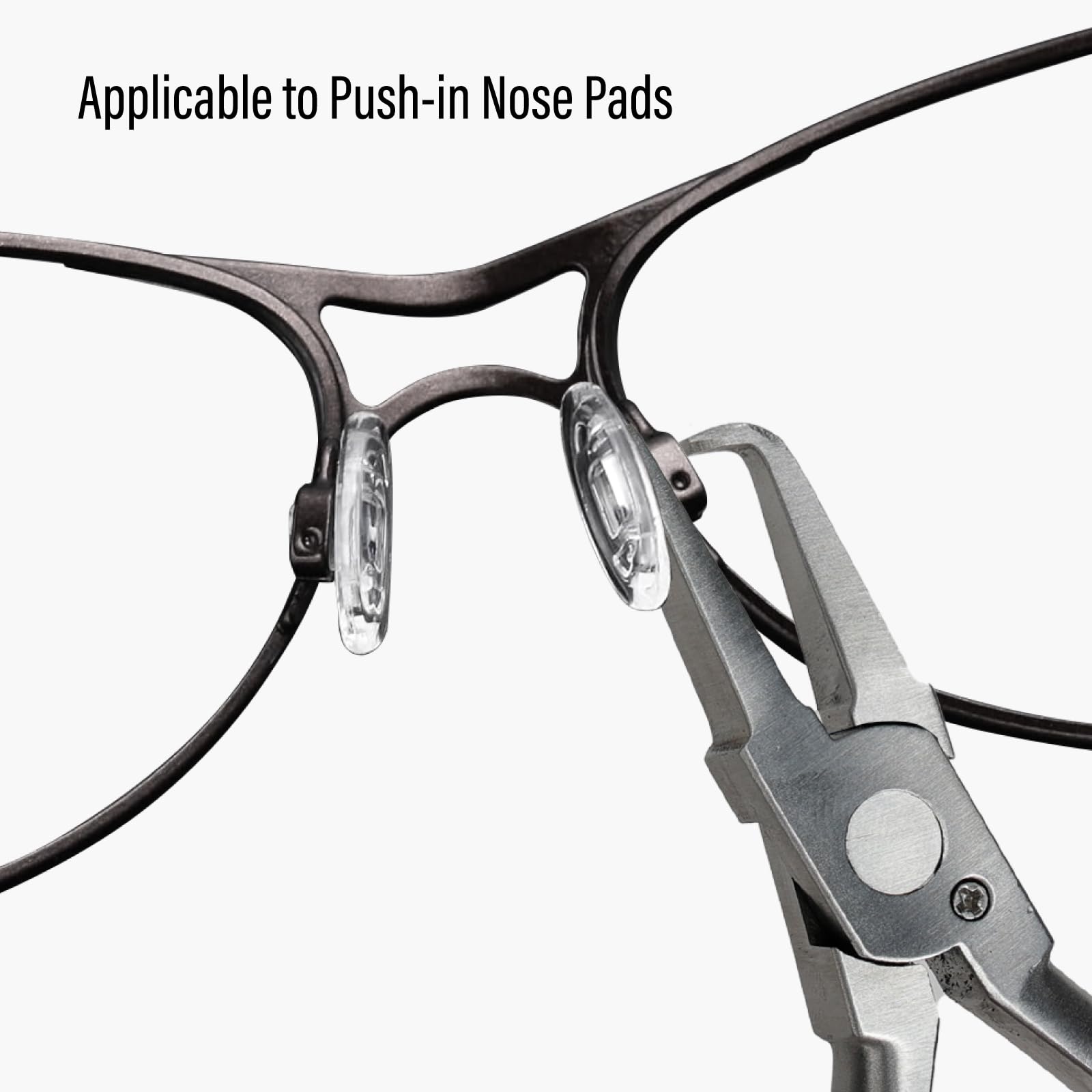 Dhoptical frame pliers on metal frames for secure adjustments