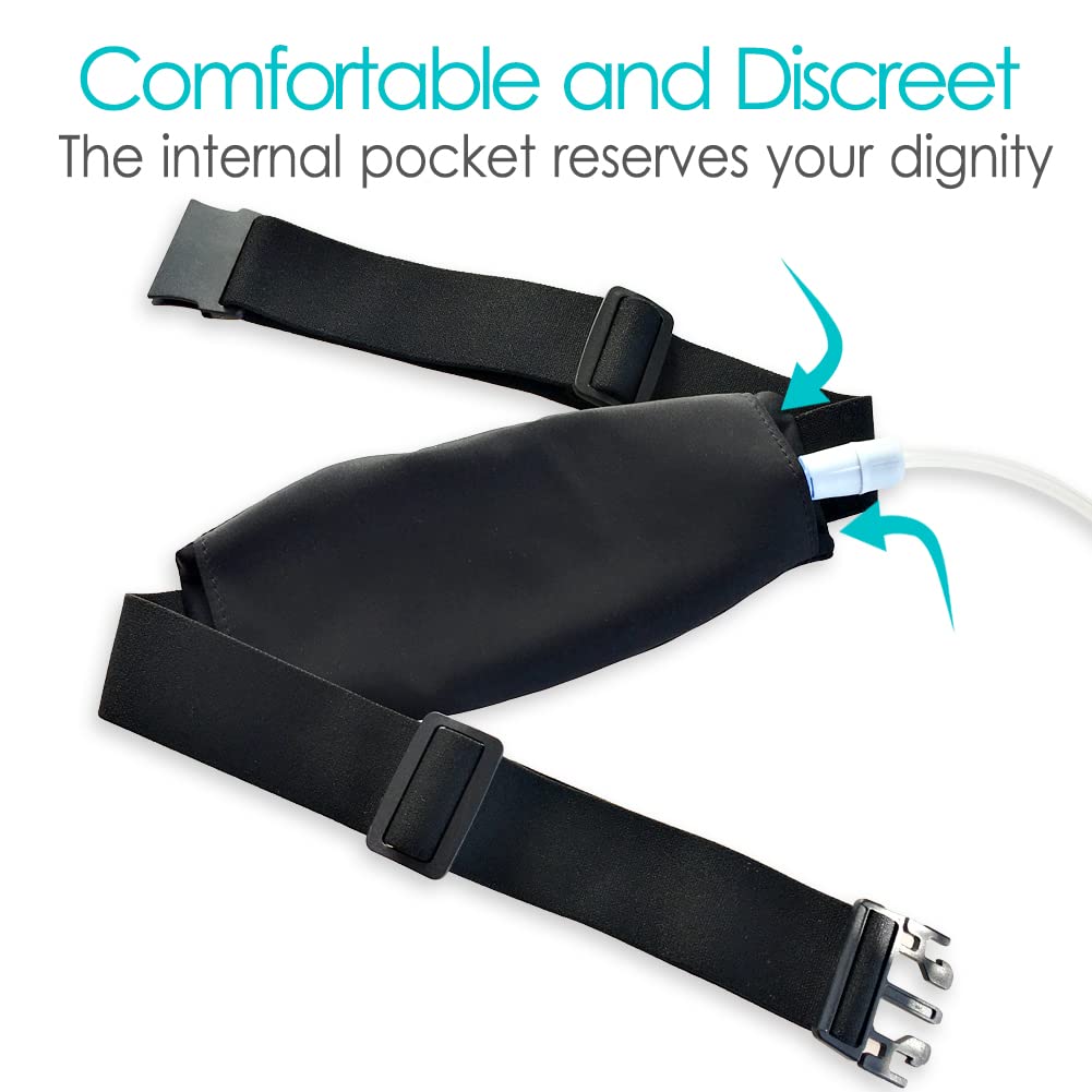 DiaBelt soft-elastic material reduces chafing for all-day comfort.