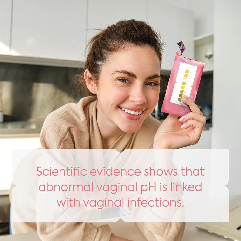 DIAGNOX HEALTH clinical-grade pH strips tuned for vaginal fluid only.