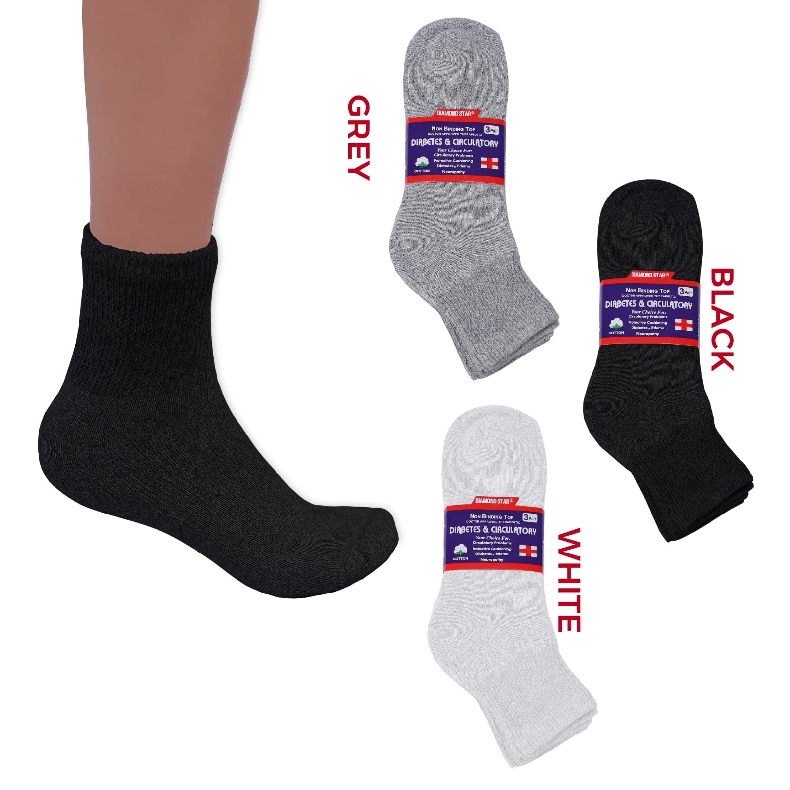 Diamond Star socks machine washable and soft after warm washing