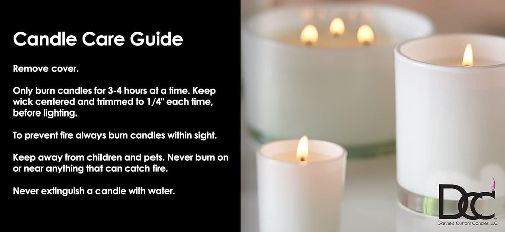 Dianne's Horchata odor-elimination candle showcases a premium soy blend