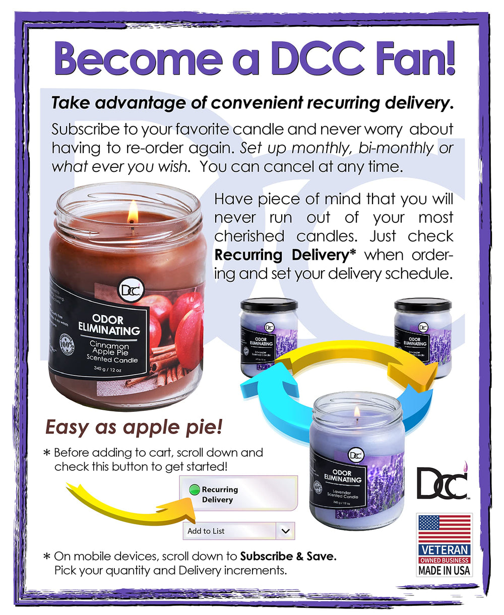 Wick detail of Dianne's Peppermint Two-Pack with lead-free wick for clean burning.