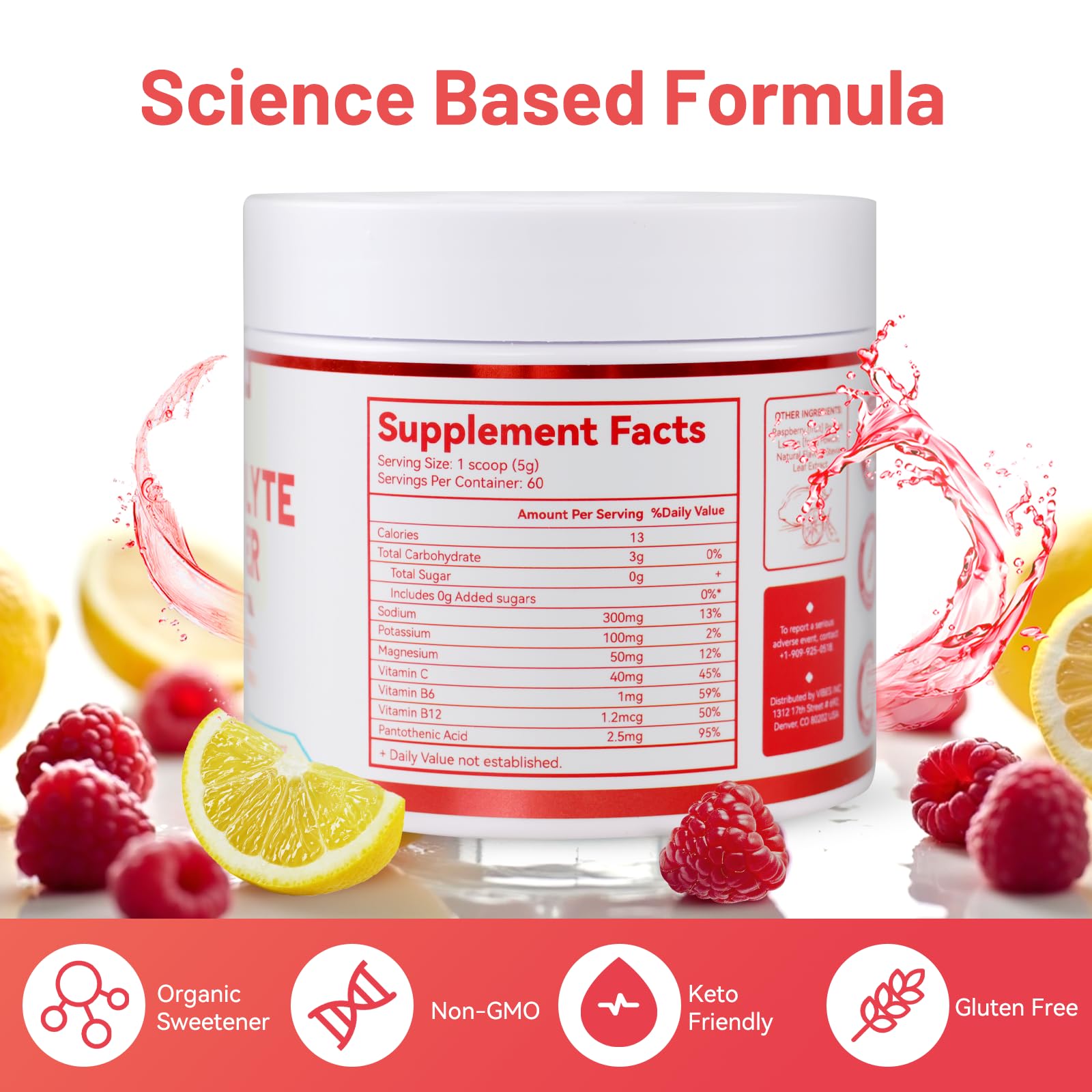 DIATMOON Electrolytes Powder mineral blend supports balanced hydration and muscle recovery.