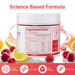 DIATMOON Electrolytes Powder mineral blend supports balanced hydration and muscle recovery.