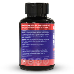 Diatmoon Magnesium L-Threonine capsules label highlighting gluten-free and non-GMO formula