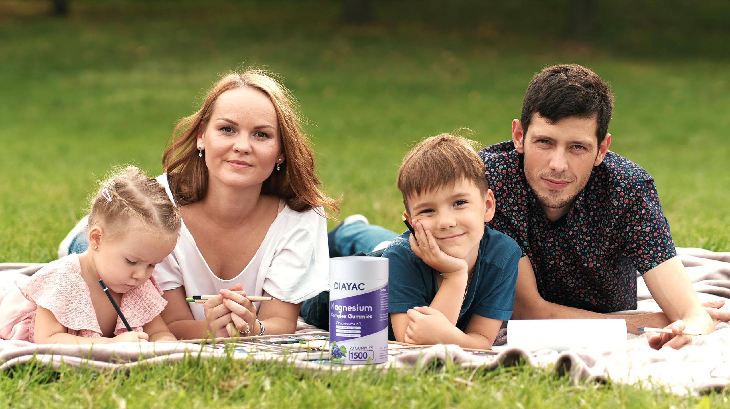 DIAYAC bone and muscle support with comprehensive magnesium blend.