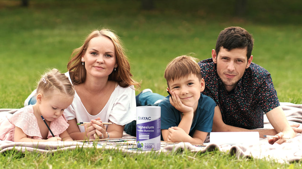 DIAYAC bone and muscle support with comprehensive magnesium blend.