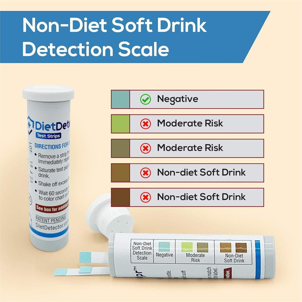 DietDetector Test Strips dining use scene highlighting everyday practicality