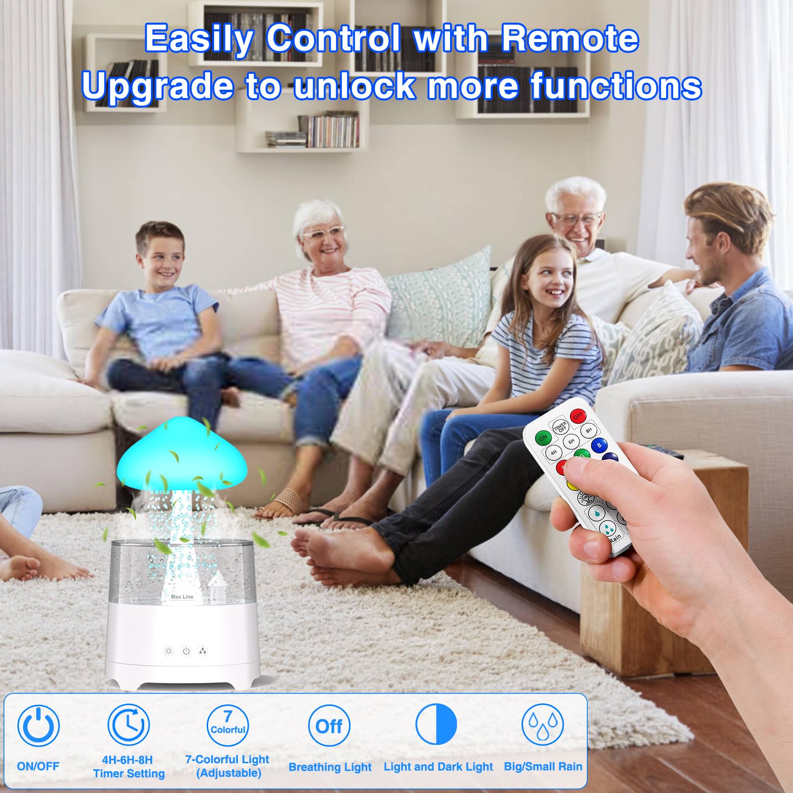 Diffuserlove Bedroom, living room, or office setup showcases versatile use.