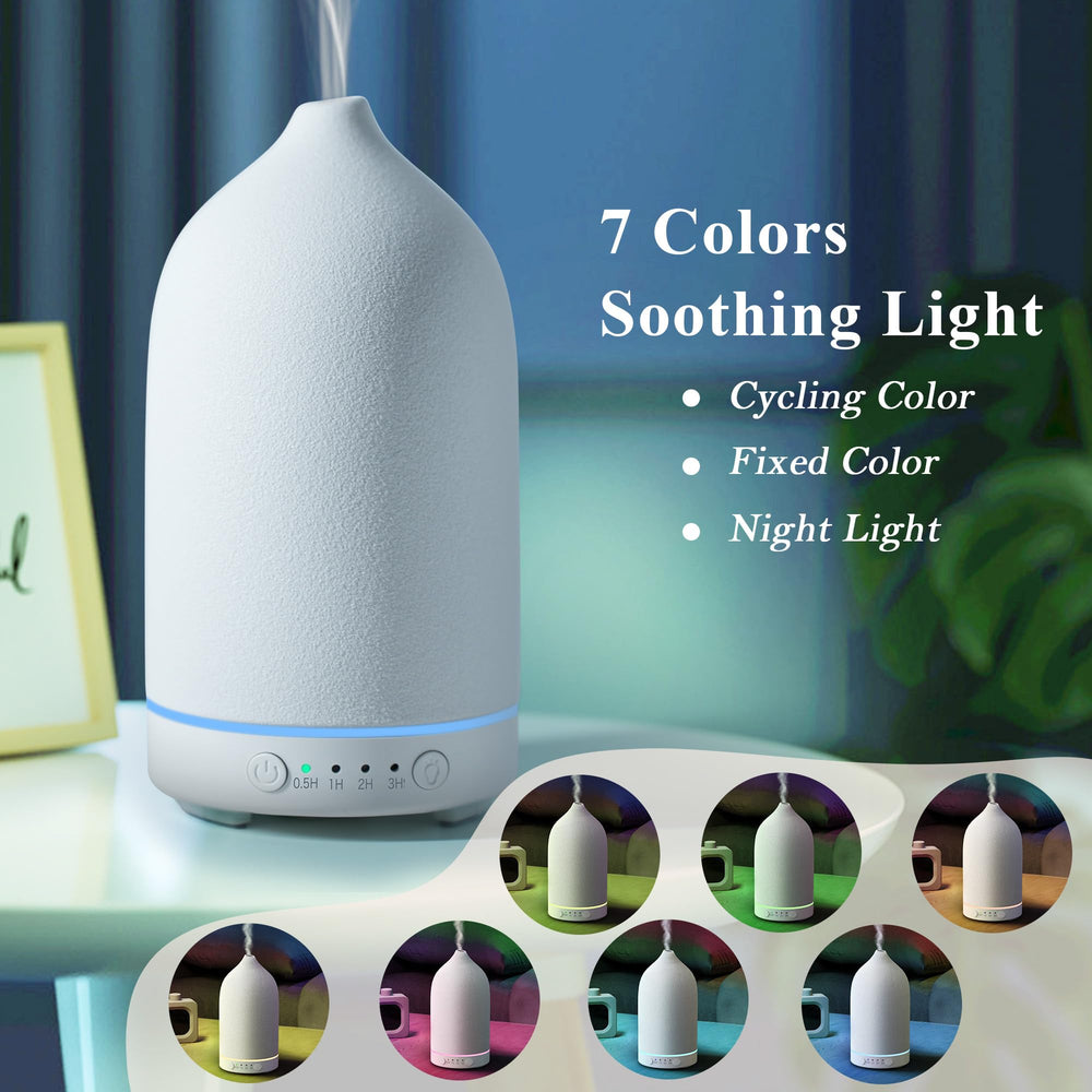 Diffuserlove 7-color LED lamp creates ambient mood lighting