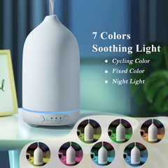 Diffuserlove 7-color LED lamp creates ambient mood lighting