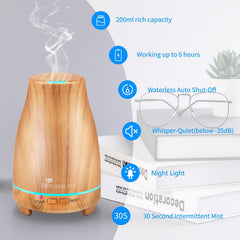 Diffuserlove auto shut-off for safe, convenient use.