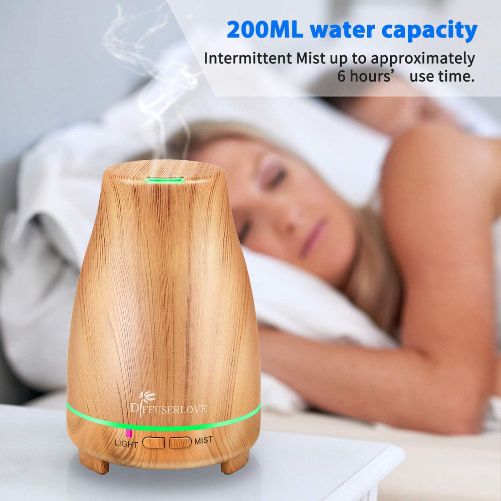 Diffuserlove modern design fits desk or bedside table.