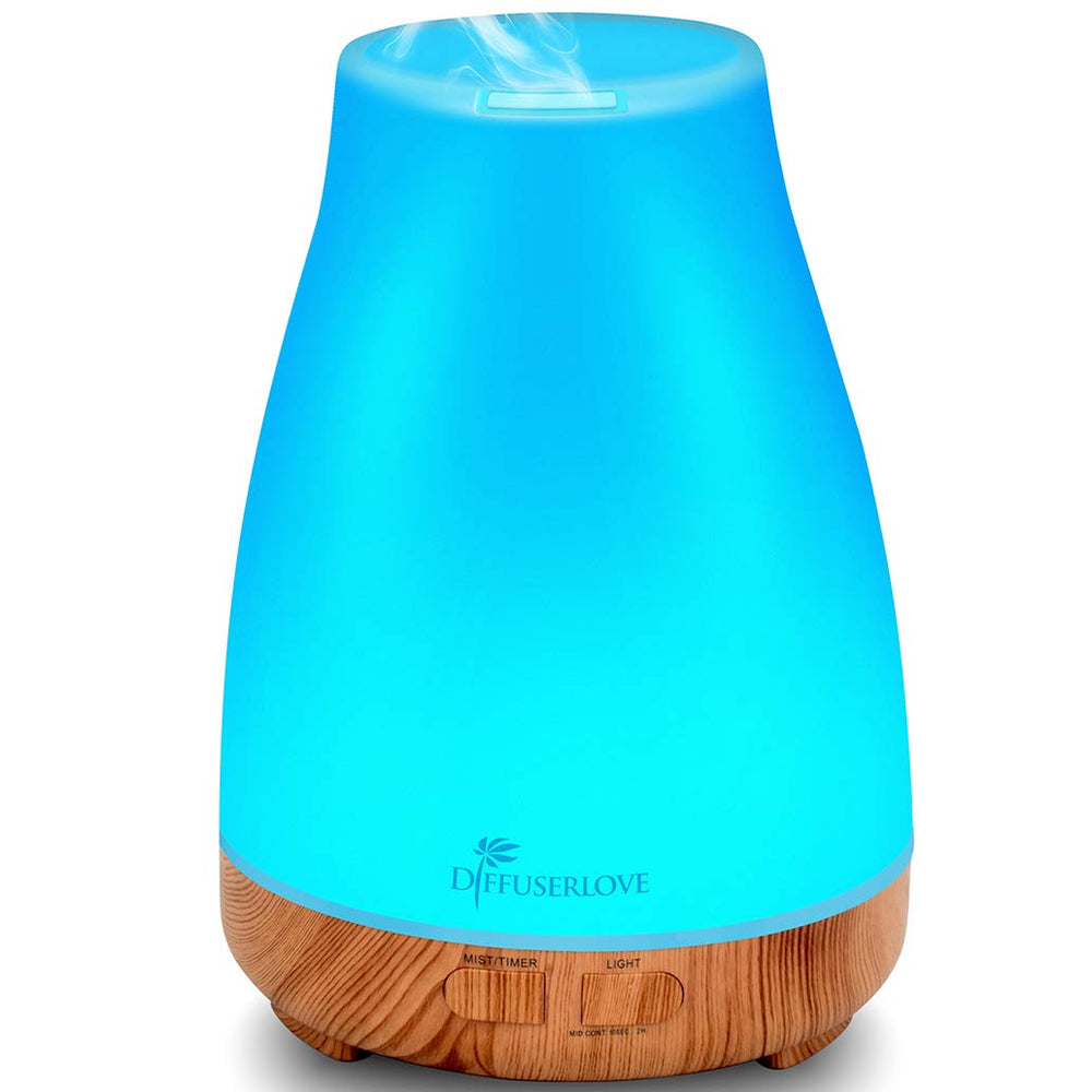Diffuserlove modern diffuser on a desk setup for calm work
