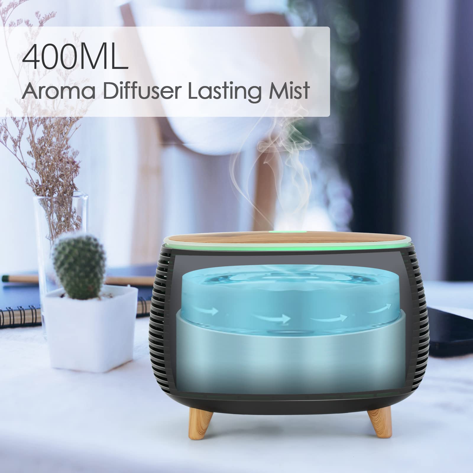 Diffuserlove BPA-free material ensures safe, family-friendly use in bedrooms and living spaces.
