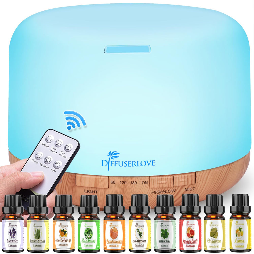Diffuserlove diffuser with 500ml tank provides long aroma sessions