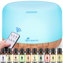 Diffuserlove diffuser with 500ml tank provides long aroma sessions