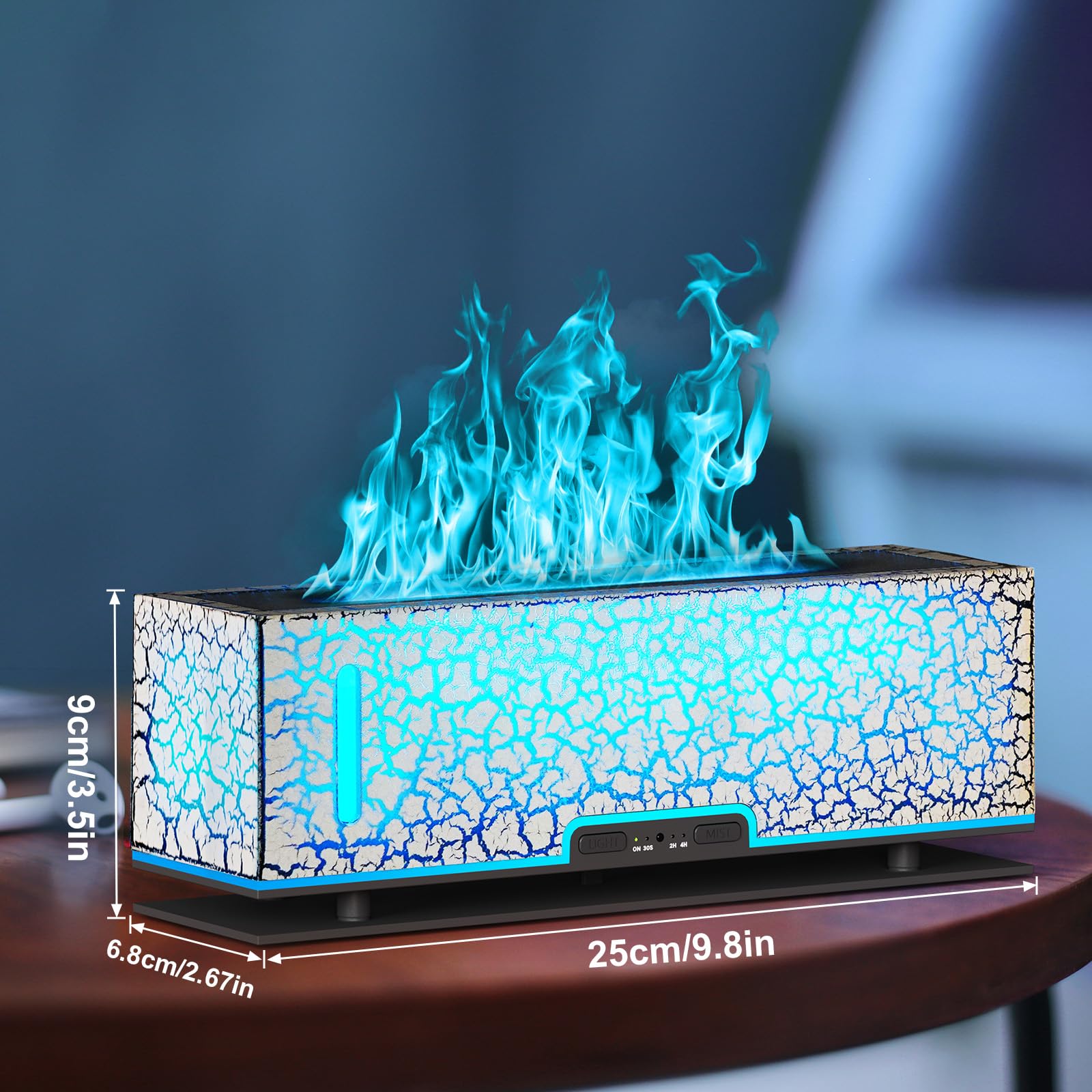 Diffuserlove Flame Diffuser auto-off feature when water runs out