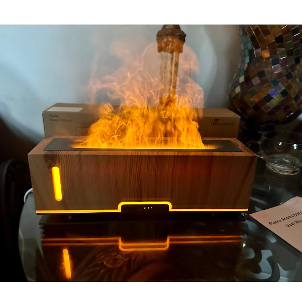 Diffuserlove Flame Diffuser continuous-mist mode providing steady aroma