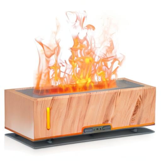 Diffuserlove Flame Diffuser quiet operation suitable for bedroom and office
