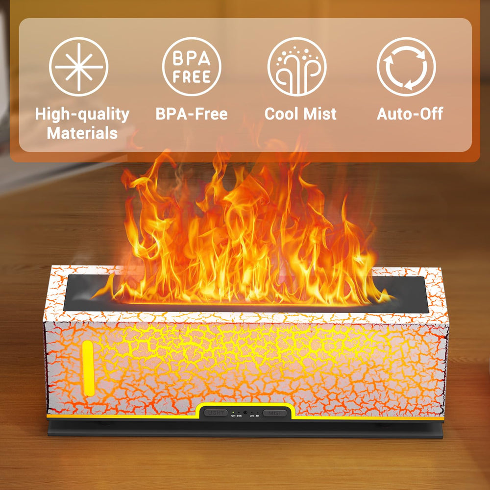 Diffuserlove Flame Diffuser with touch flame control for mood lighting