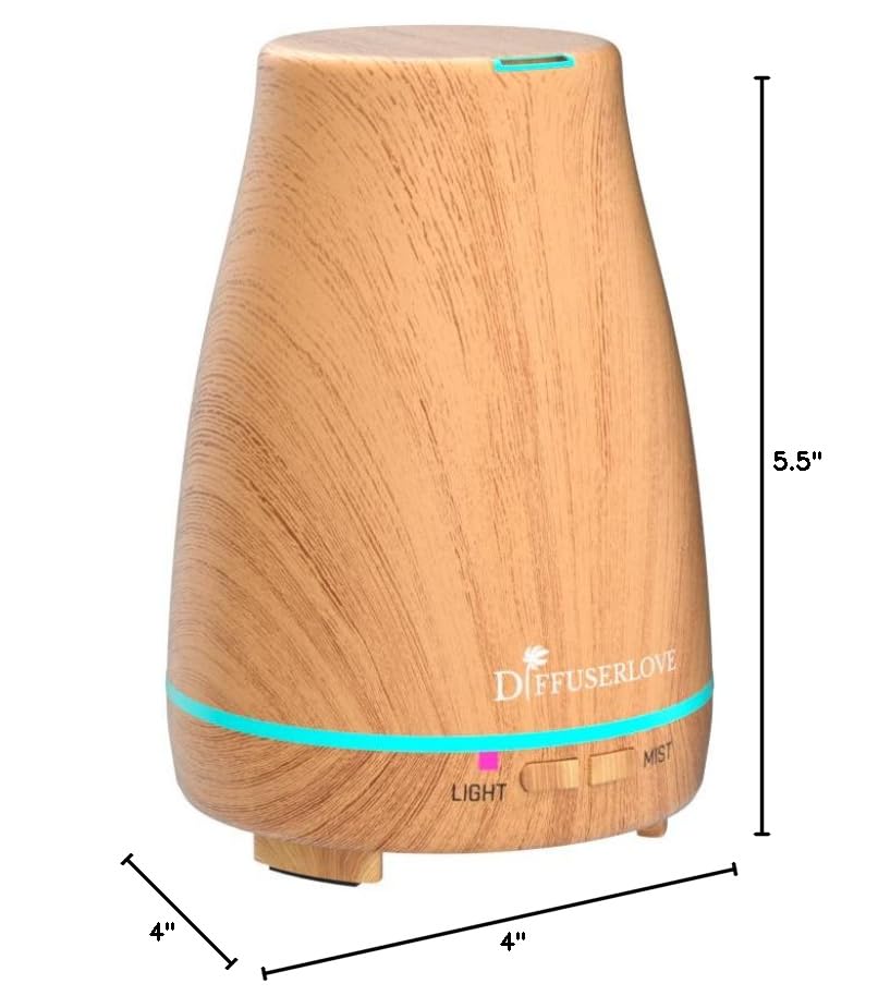 Diffuserlove compact diffuser enhances home decor.