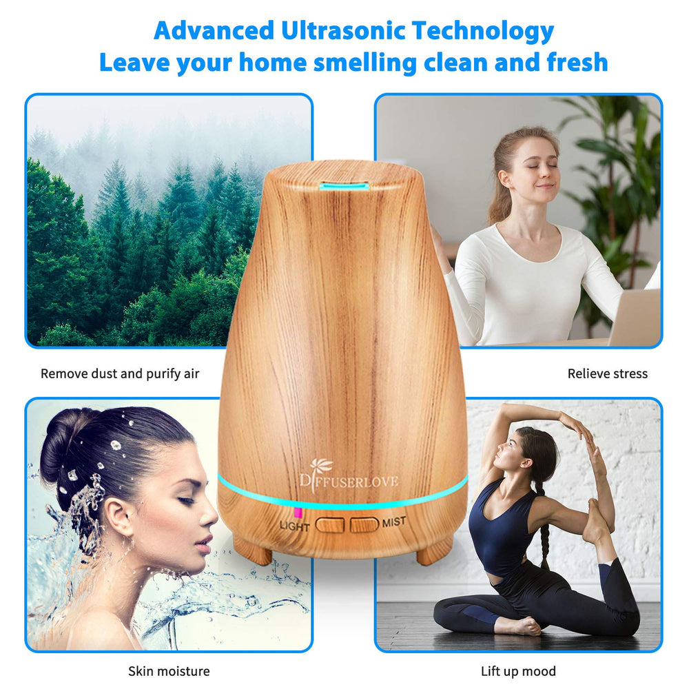 Diffuserlove whisper-quiet operation ideal for bedroom and office.