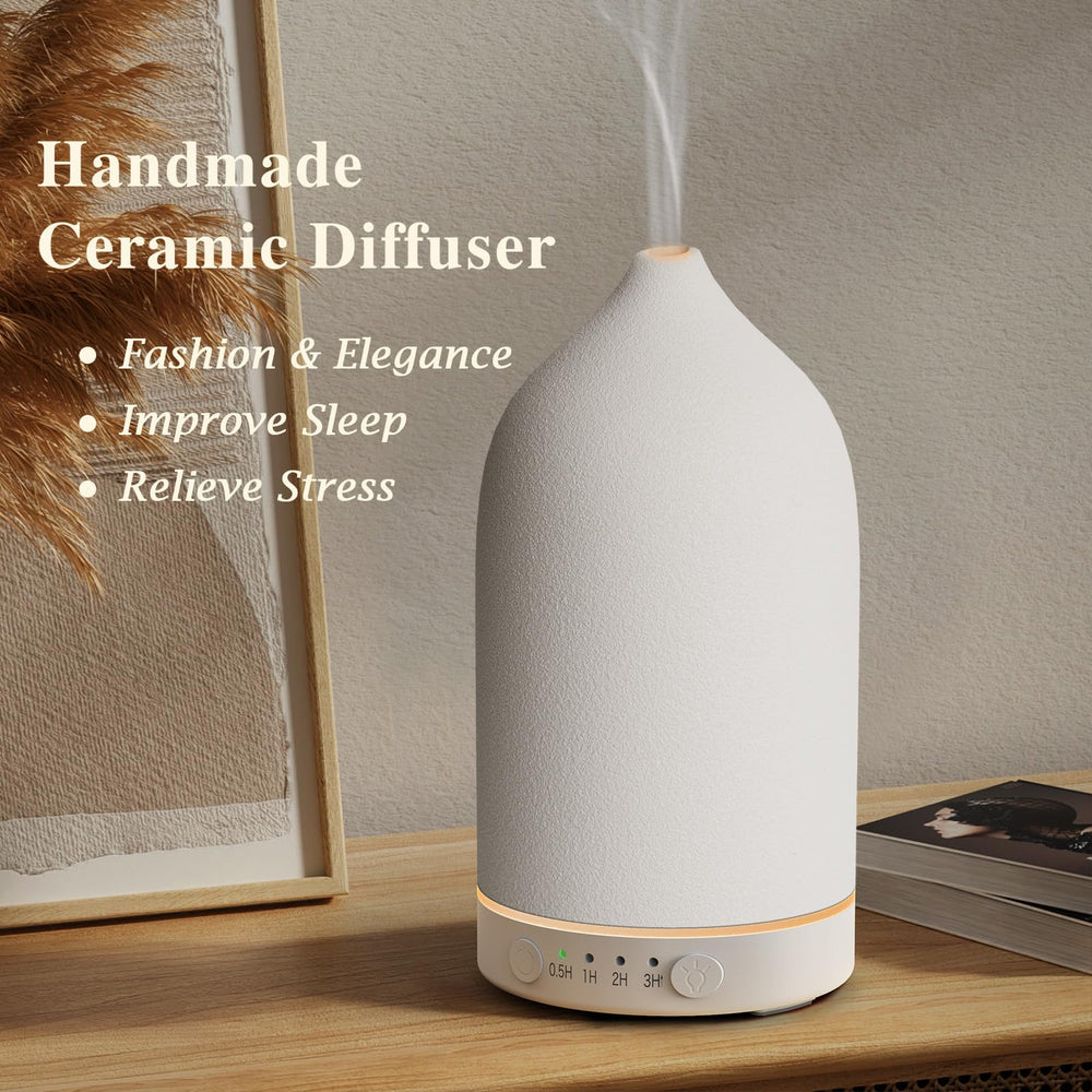 Diffuserlove stone diffuser blends with decor for serene spaces