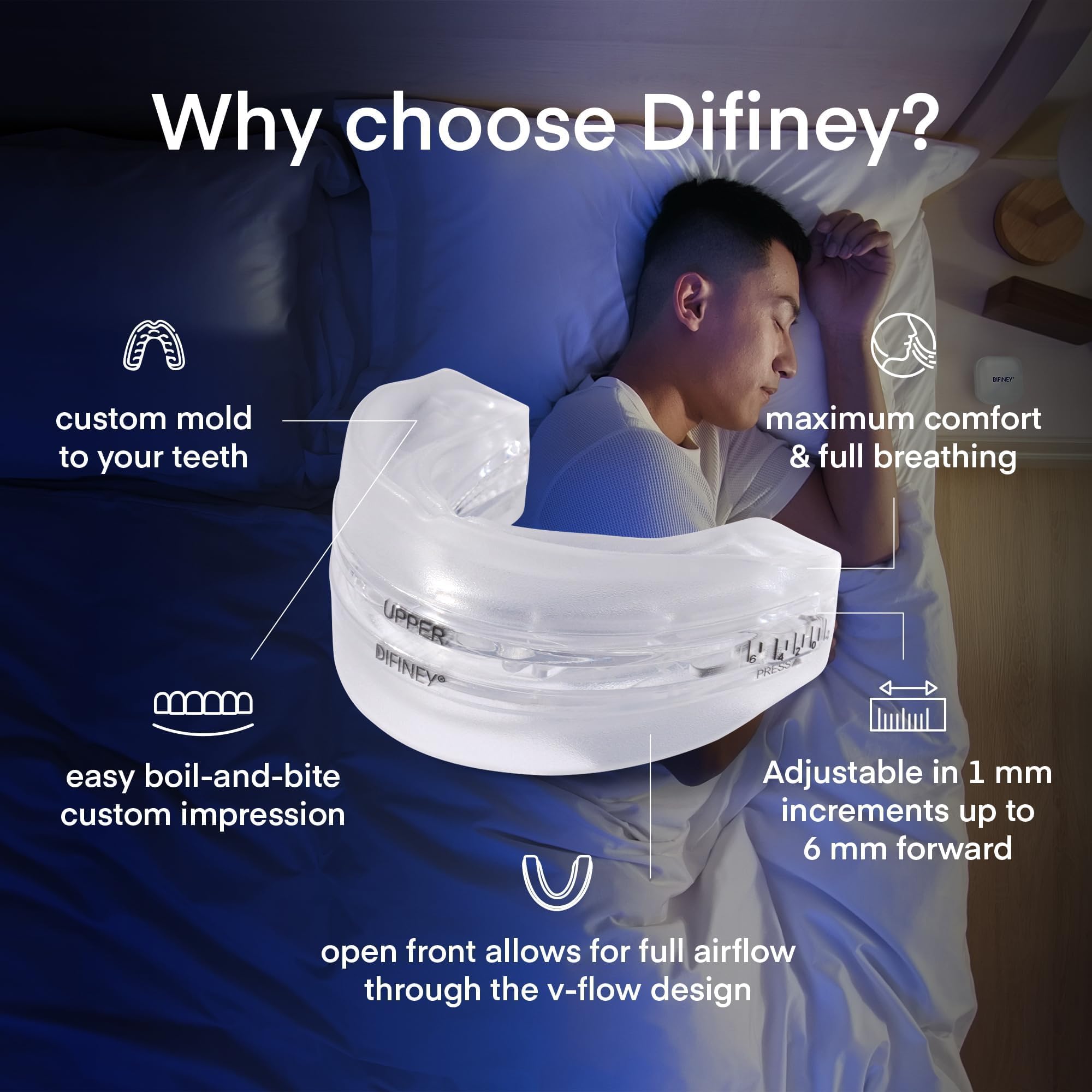 Difiney 4.0 packaging demonstrating clear start instructions