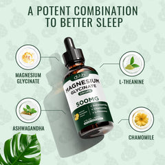 Dilib magnesium glycinate drops under tongue for rapid absorption in daily routine.