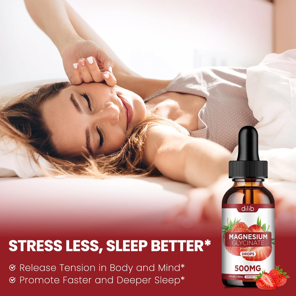 Dilib drops with dropper for precise dosing to support stress relief and sleep