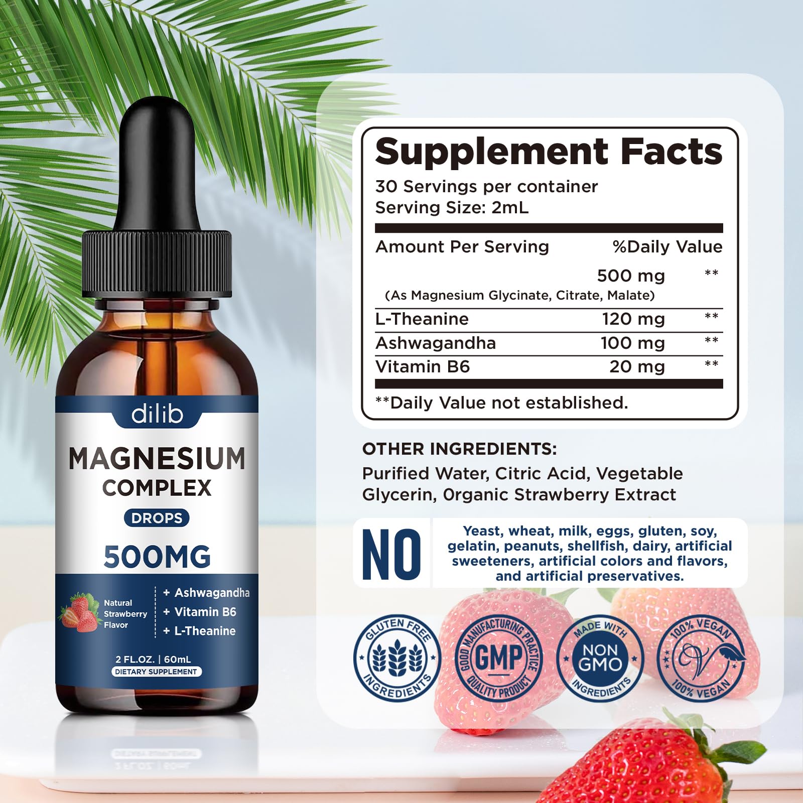Dilib mg drops may support restful sleep with relaxation aids.