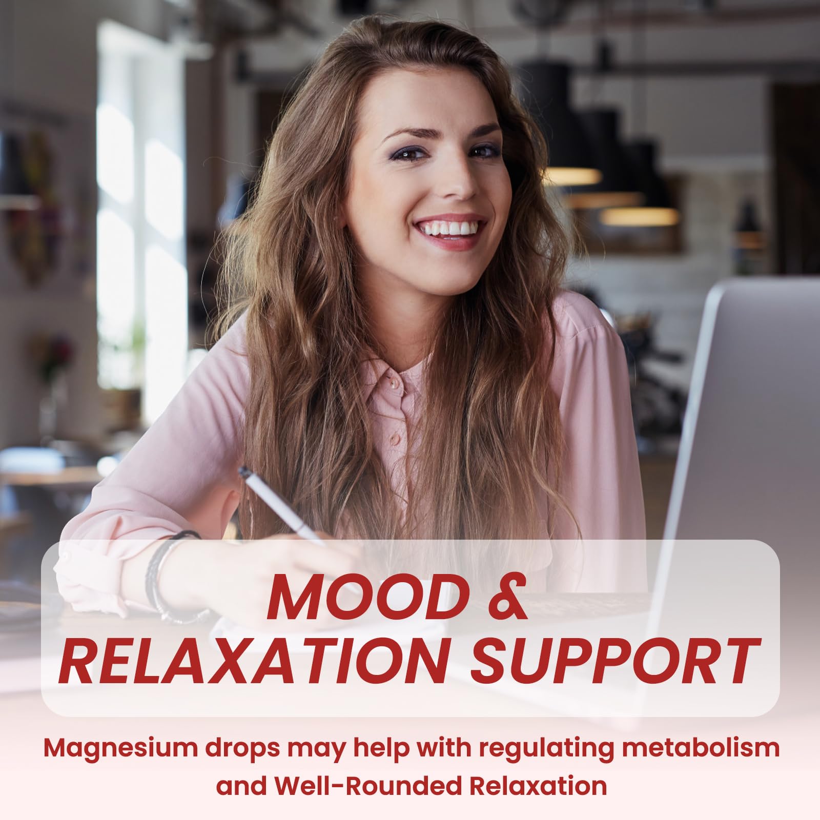 dilib triple magnesium bottle with label emphasizing essential minerals and energy support