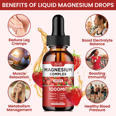 dilib triple magnesium ingredient list illustrating magnesium glycinate ashwagandha CoQ10 and vitamins for daily wellness