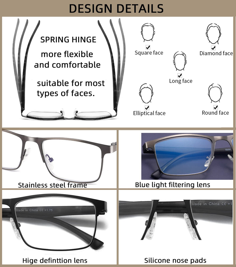 DILLY VISION glasses on desk with devices illustrating everyday screen use.